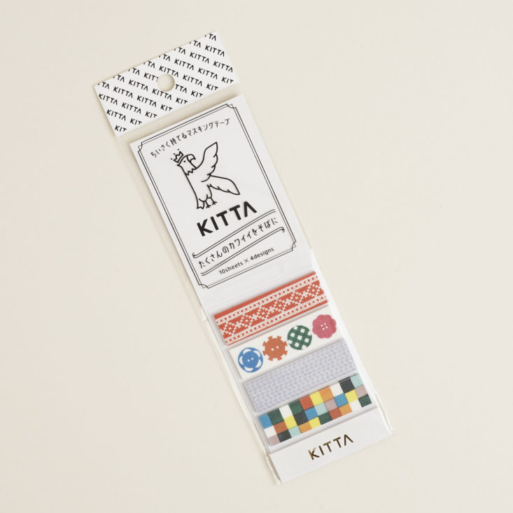 kitta washi tape stickers
