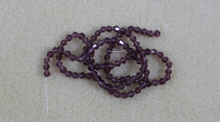 100+ Pieces 4mm Chinese Crystal Bicone Beads in Amethyst