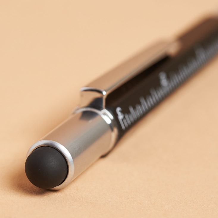 Jac Zagoory pen-Ultimate 7-in-1 Pen closeup of eraser