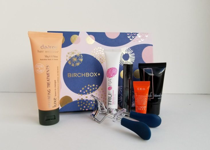 all of the items in the december 2017 birchbox