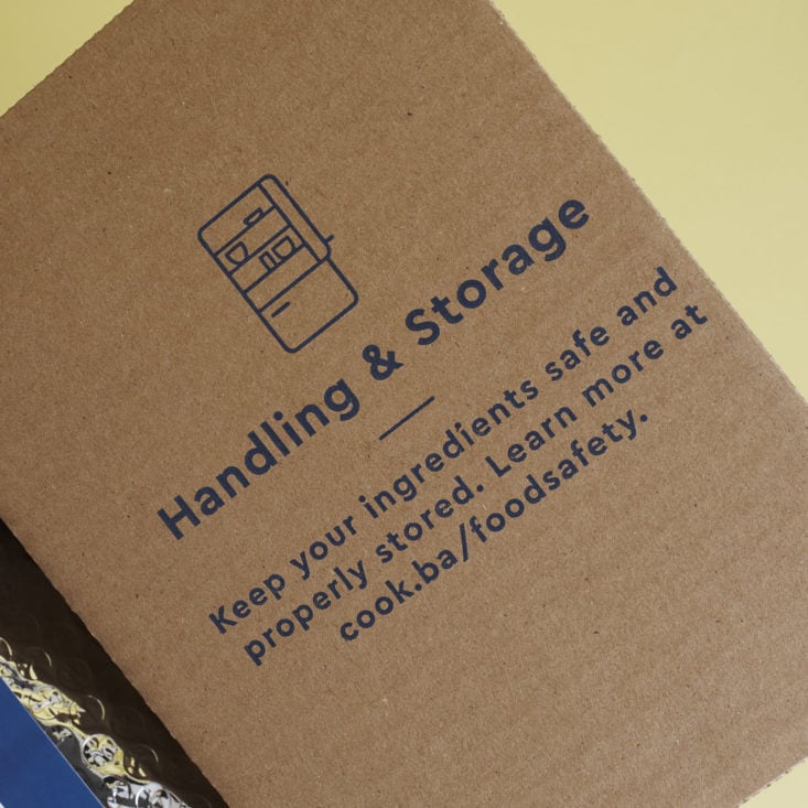 handling and storage flap