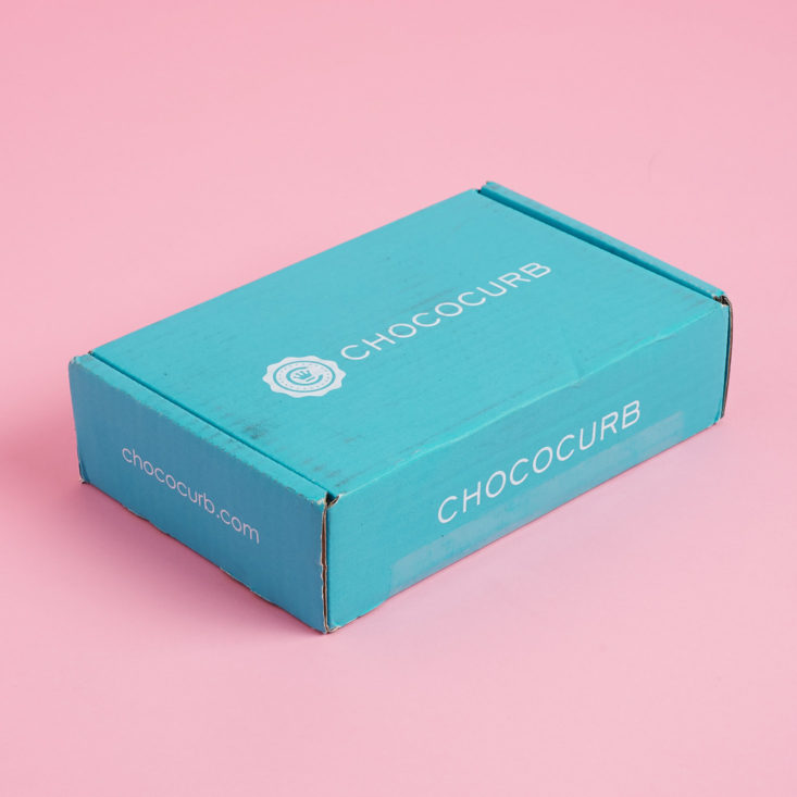 chococurb box on its side