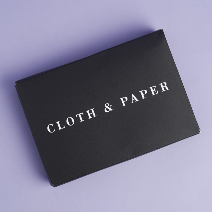 Cloth and Paper Box