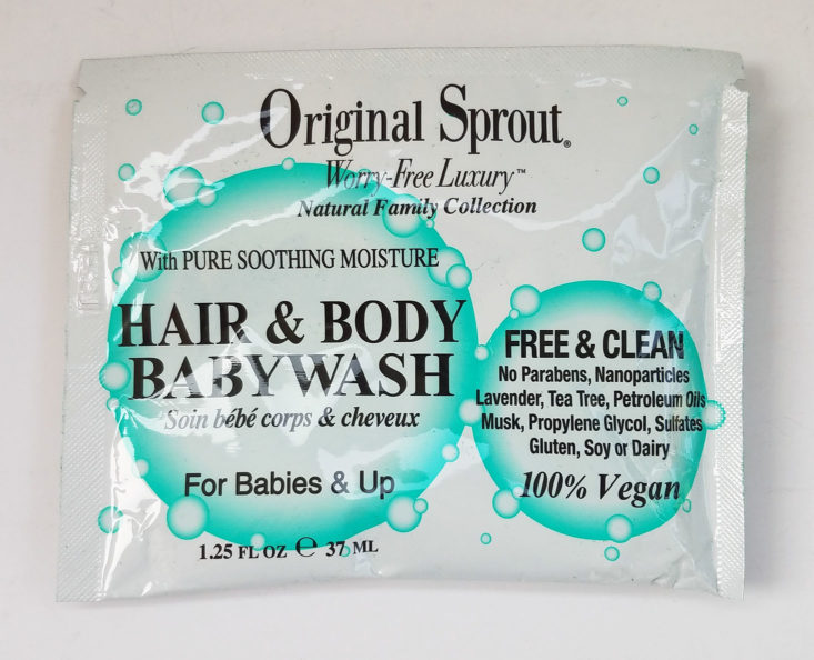 Original Sprout Hair and Body Baby Wash
