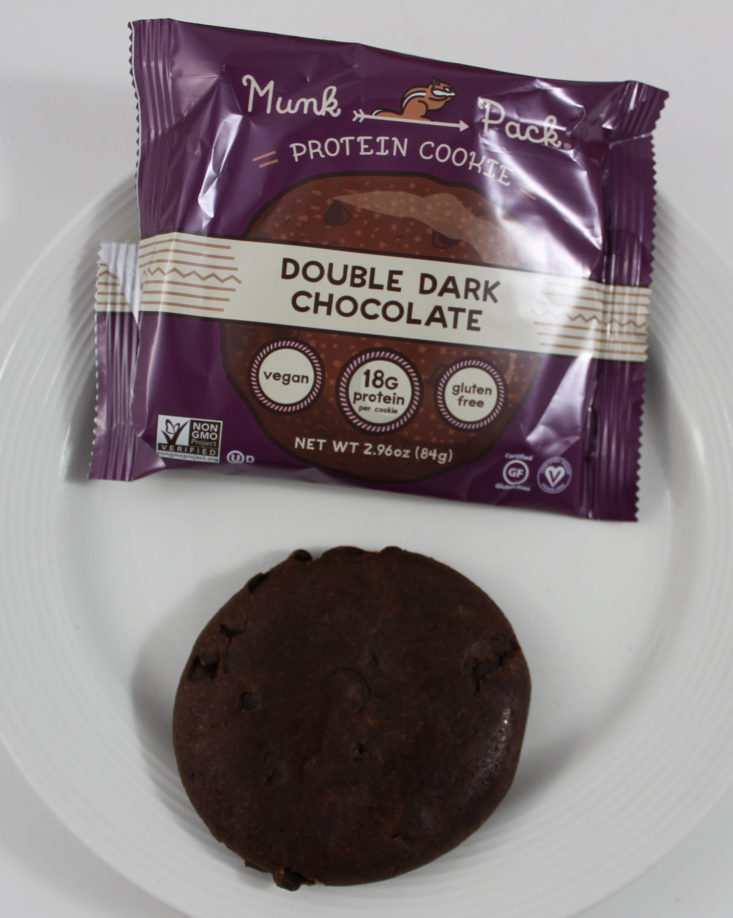 Munk Pack Protein Cookie in Double Dark Chocolate 