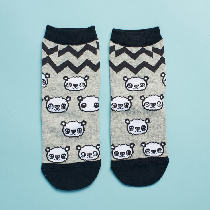 Bokkie panda pattern socks for kids/juniors.