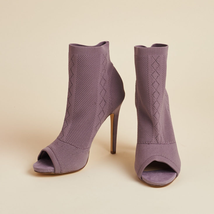 lilac heels with peeptoes