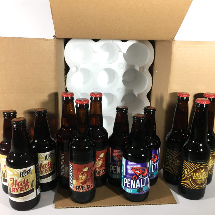The Microbrewed Beer of the Month Club November 2017 - Contents