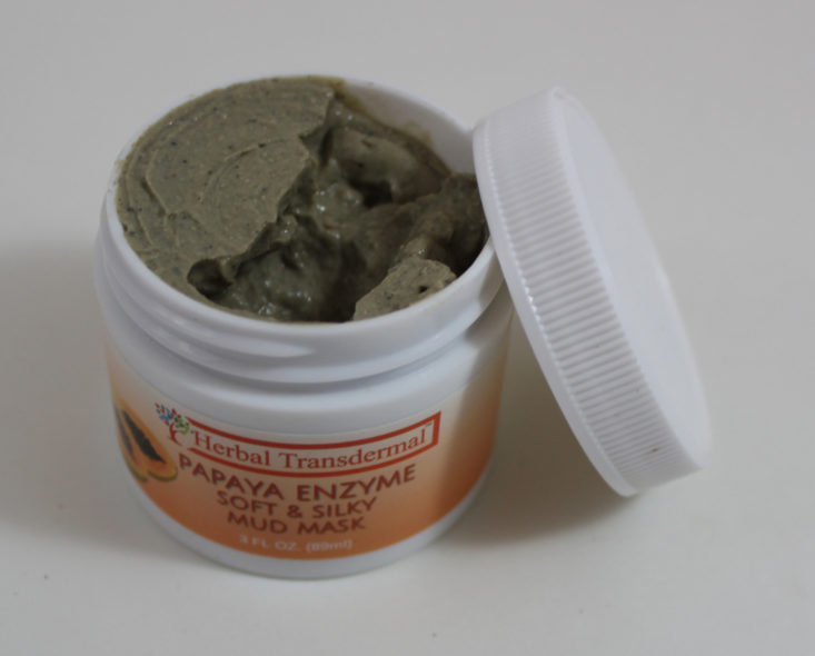 Herbal Transdermal Papaya Enzyme Soft & Silky Mud Mask 