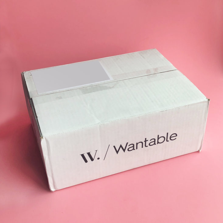 Wantable Style Edit December 2017 - Box closed