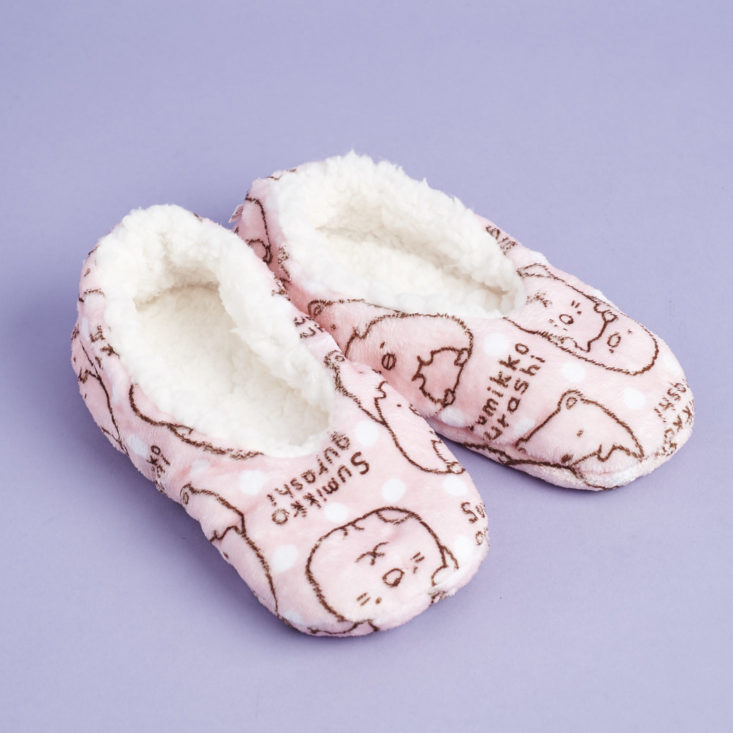 pink Sumikko Gurashi slippers
