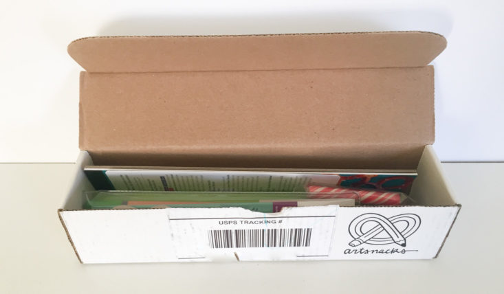 art snacks december 2017 box open