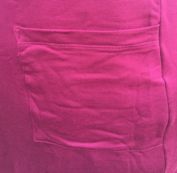 closeup of Sejour red maxi cardigan