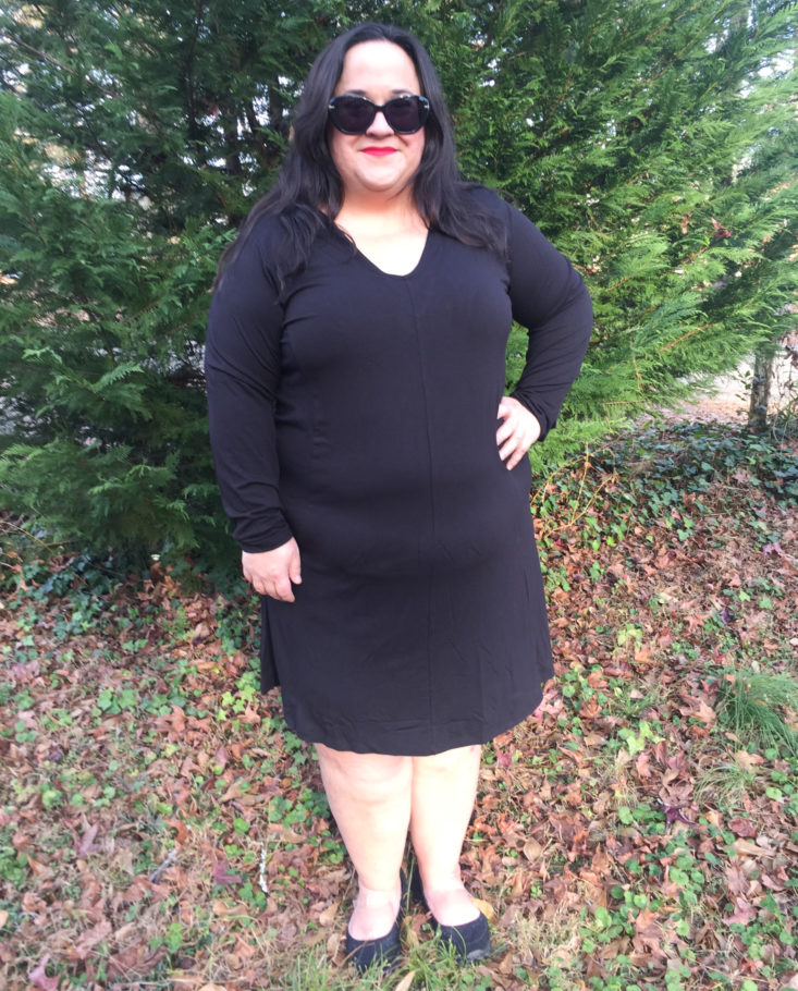 Erica Long Sleeves Dress Black Beauty by Junarose 