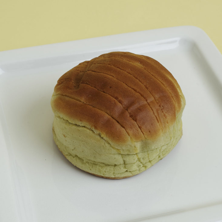 NaturalYeast Bread Matcha on plate