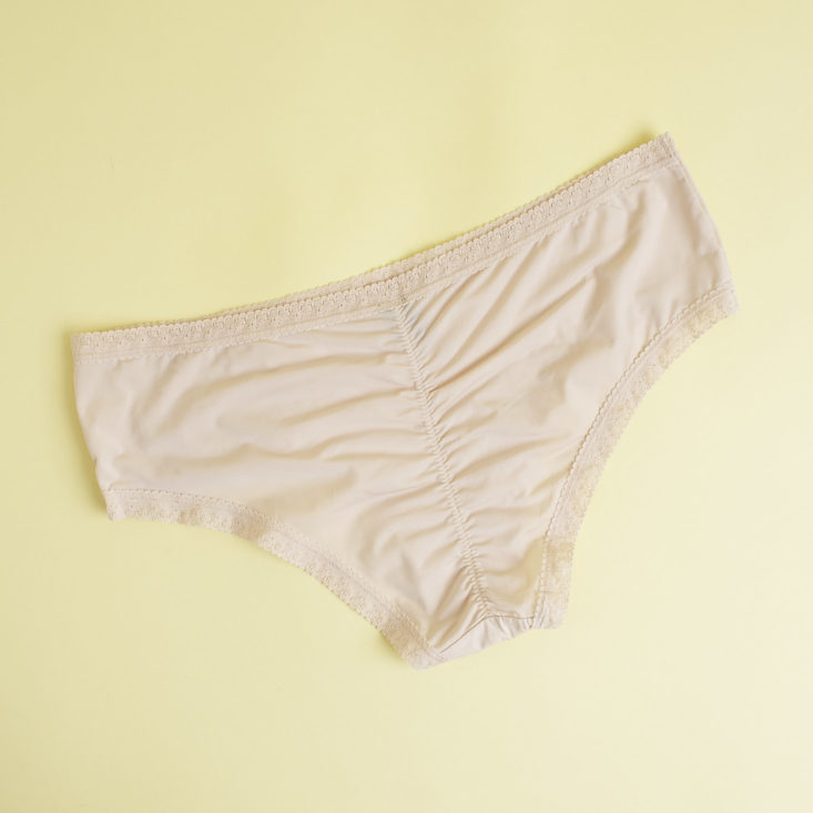 blush pale nude underwear - back