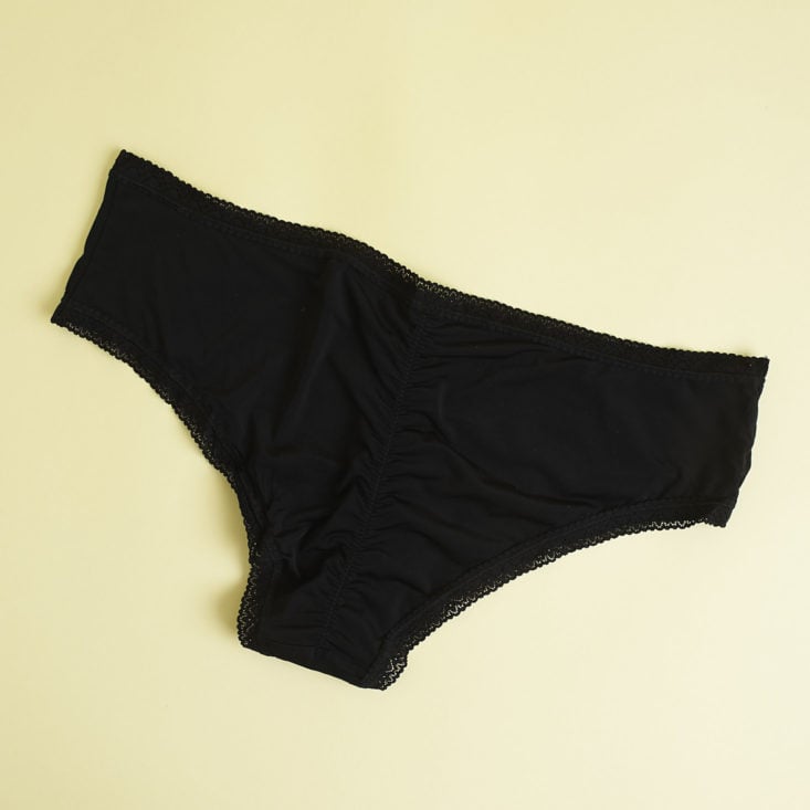 blush black underwear - back
