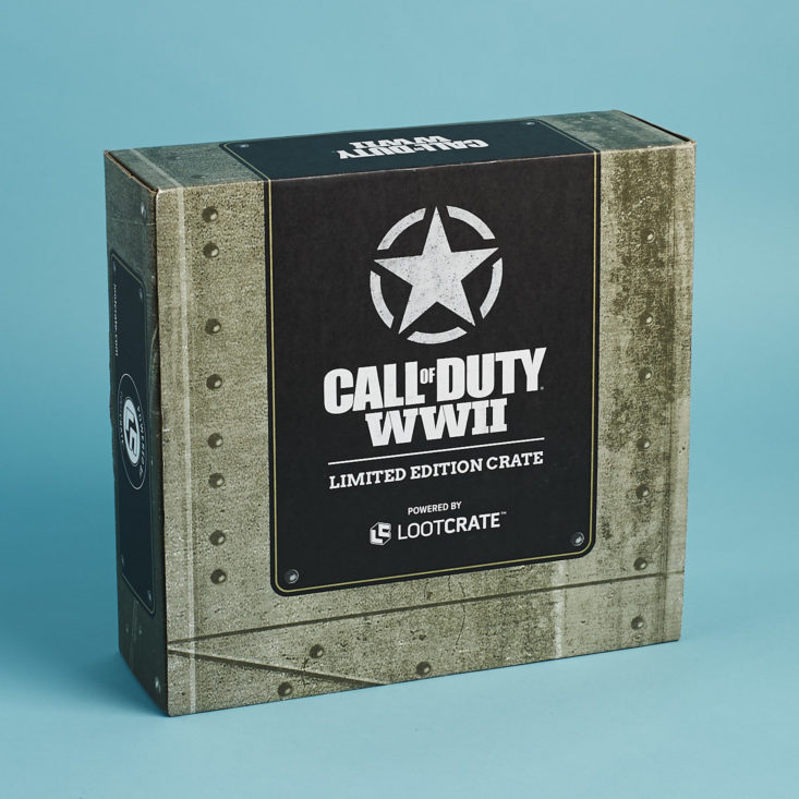 Call of Duty Limited Edition Crate WW2 Gear Collectibles & More 