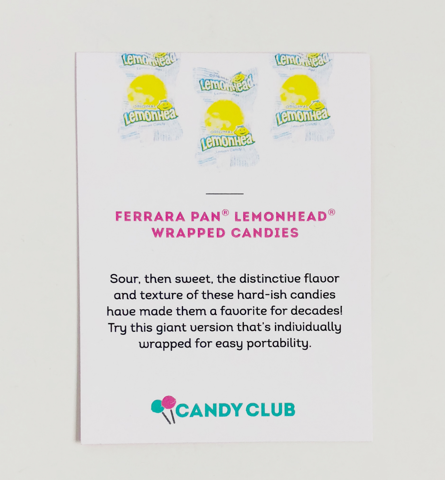 Candy Club January 2018