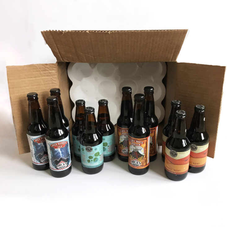 Craft Beer Club Box December 2017 - Box Contents