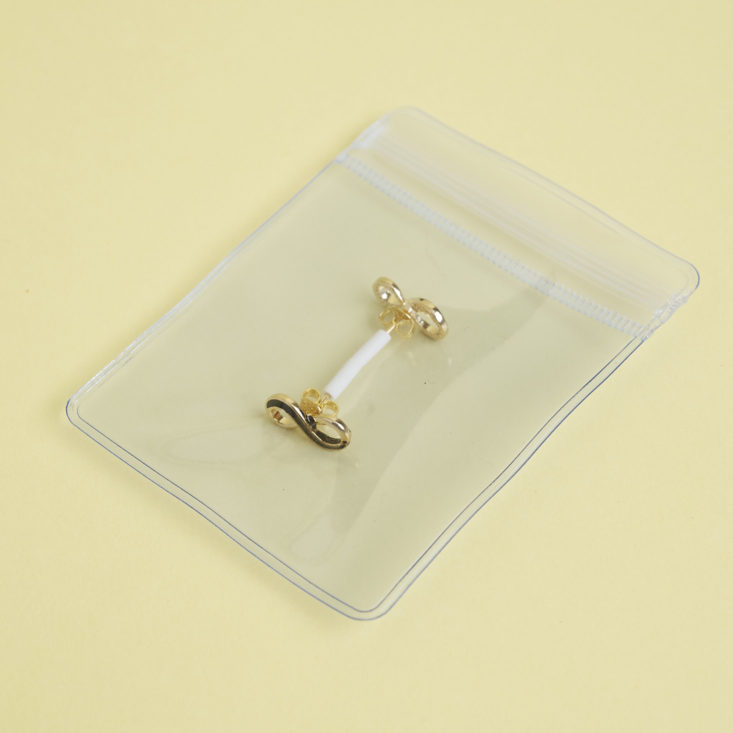 earfleek minimalist earrings in resealable pouch