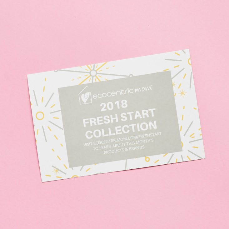 2018 Fresh Start Collection