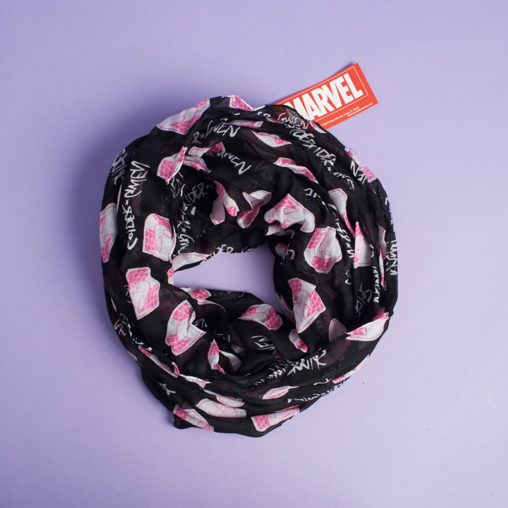 sheer circle scarf