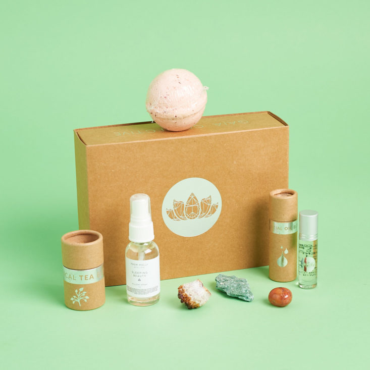 all items in january gaia collective wolf moon box