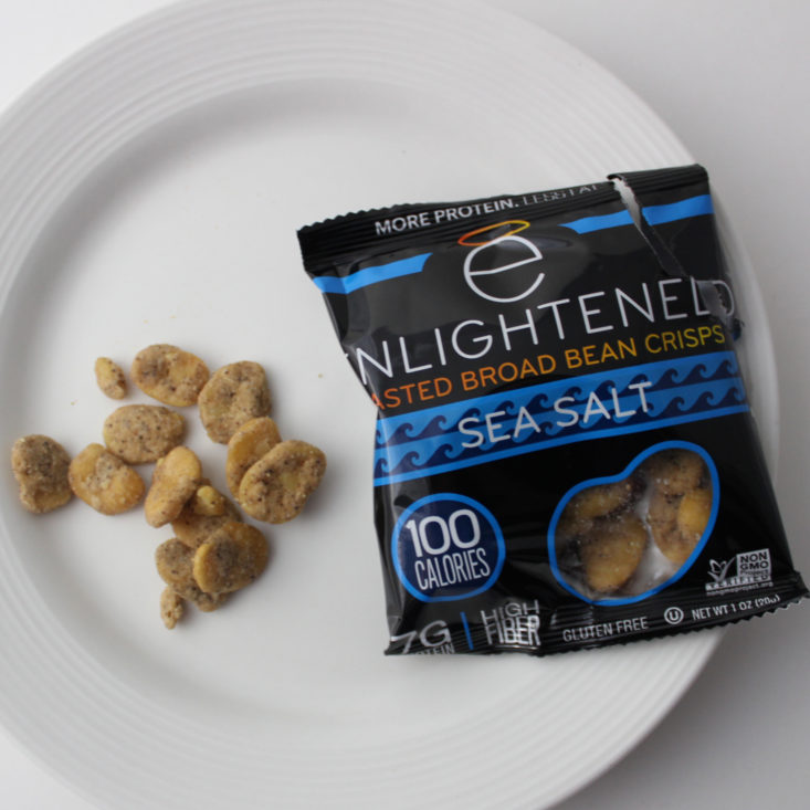 Enlightened Roasted Broad Bean Crisps in Sea Salt (1 oz) 
