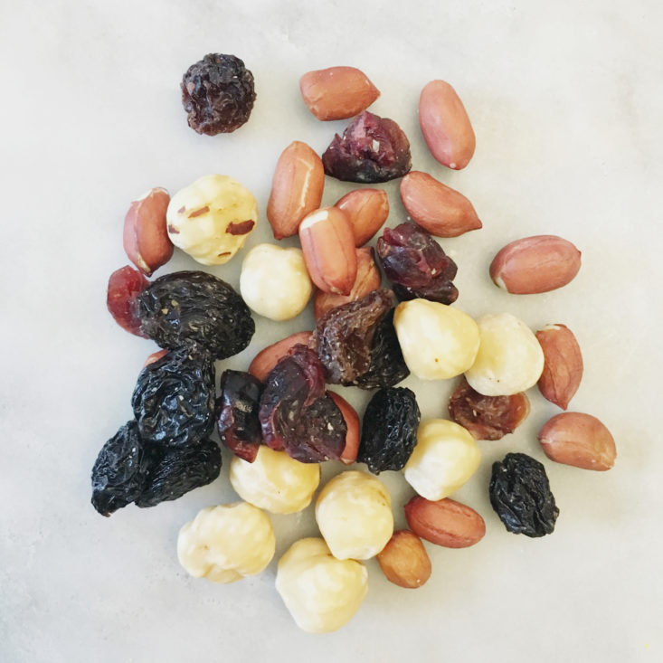 Nuts and Dried Fruits in Graze January 2018