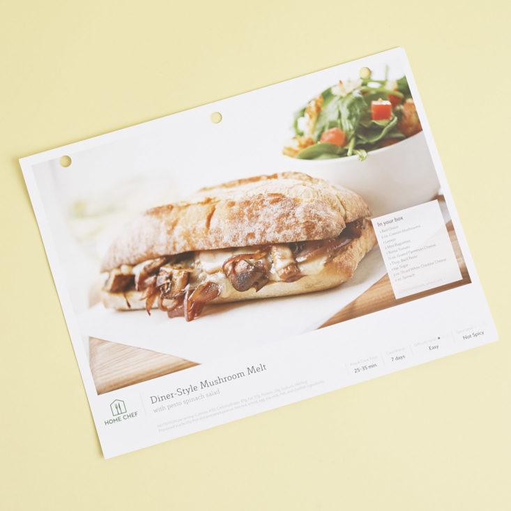 mushroom melt recipe