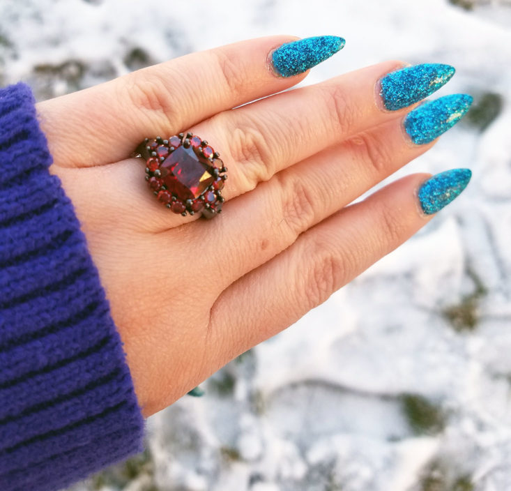 Jewelry Subscription Box January 2018 Ring