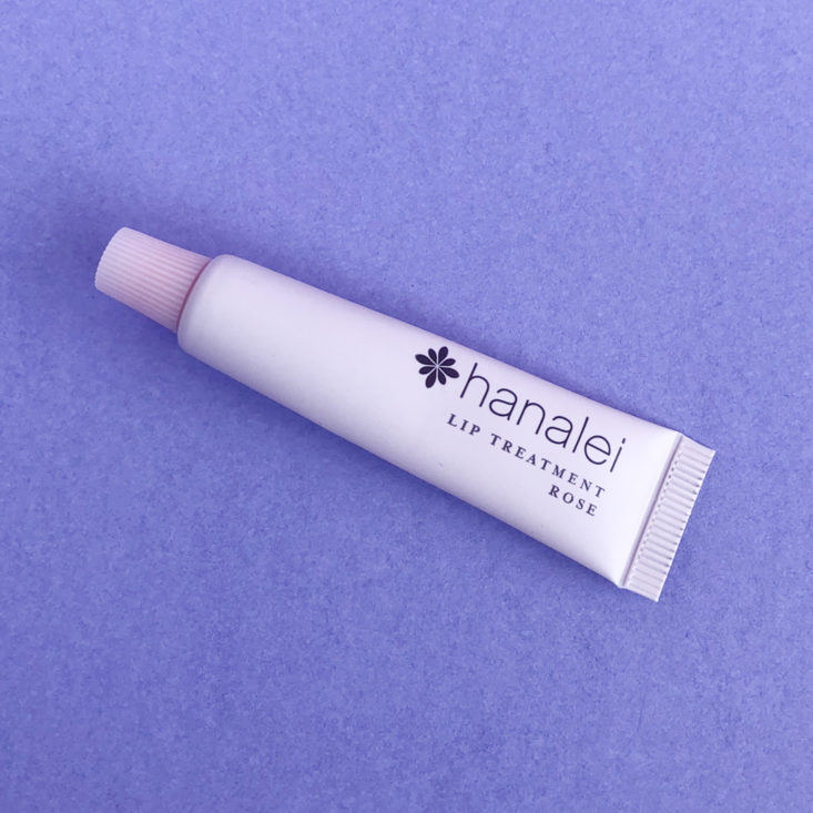 Hanalei Lip Treatment in Rose tube closed