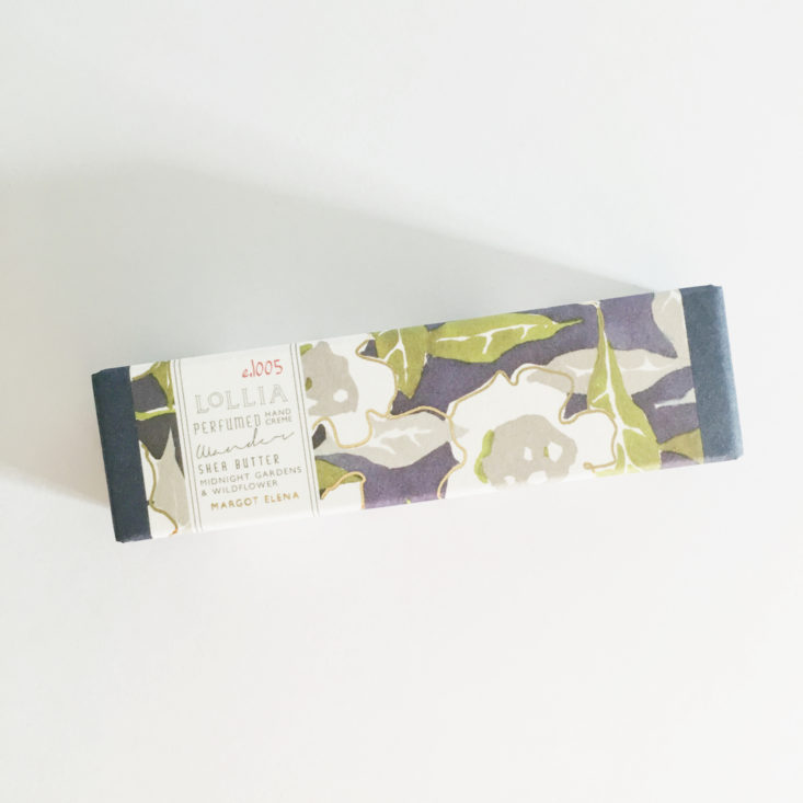 floral hand lotion in nosejoy