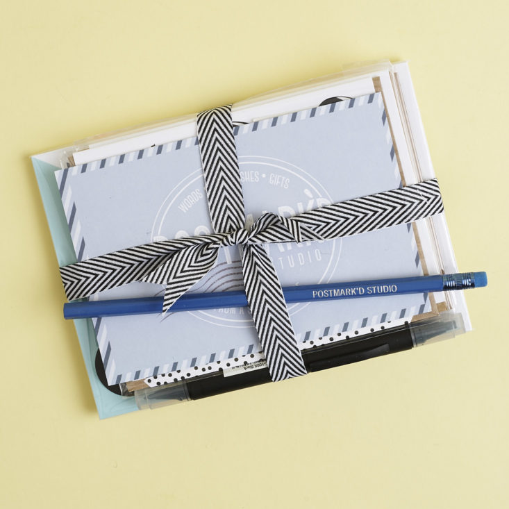 Bundle of items from Postmarkd Studio PostBox