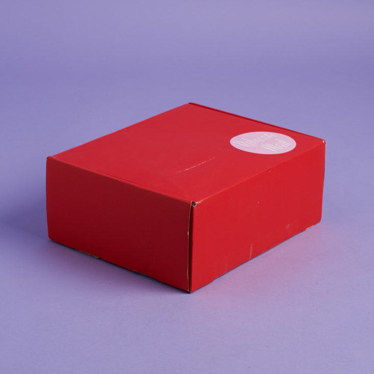 red rebecca mail deluxe box