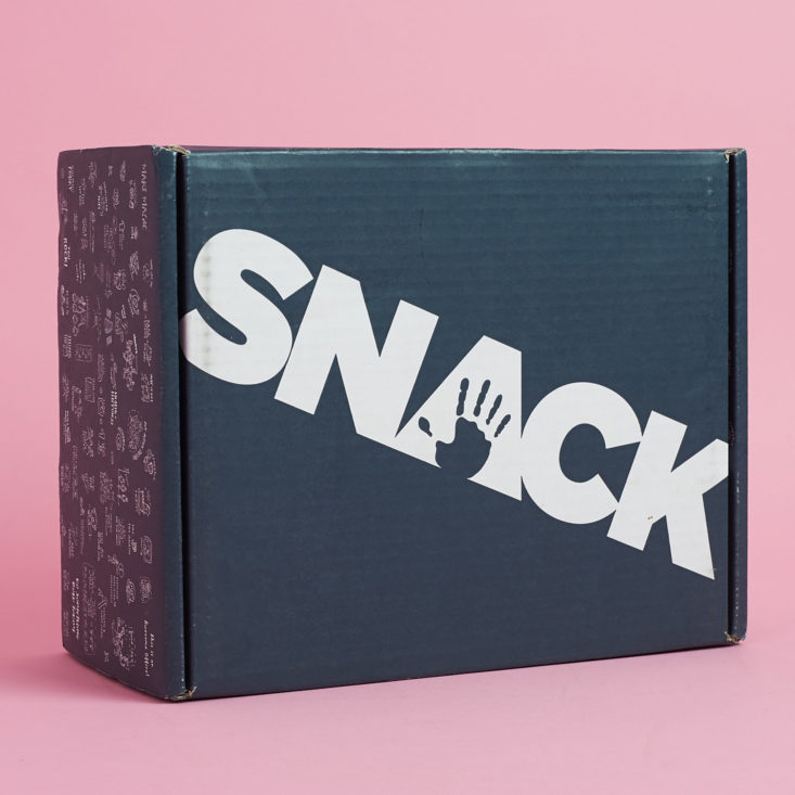 SnackNation box, upright