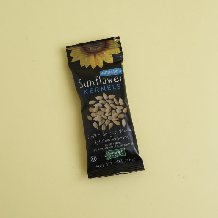 SnackNation Box January 2018 Sunrich Snacks Sunflower Kernels 