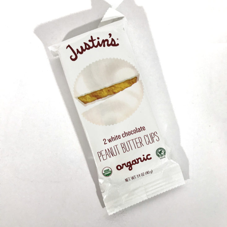 SnackSack Gluten-Free Box - December 2017 - Justin's Peanut Butter Cups