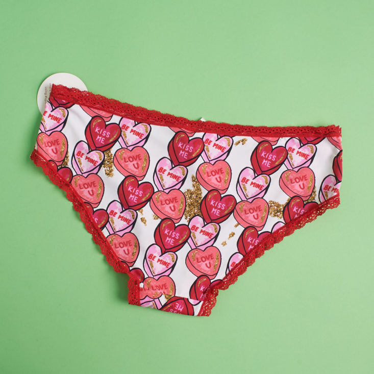 conversation hearts underwear back