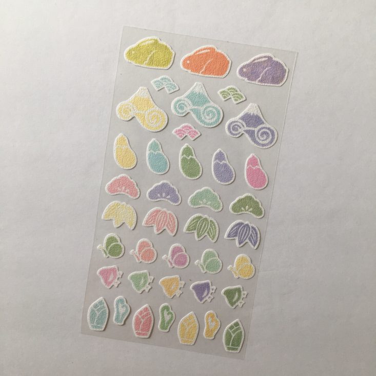 Pastel Stickers in Sticky Kit January 2018