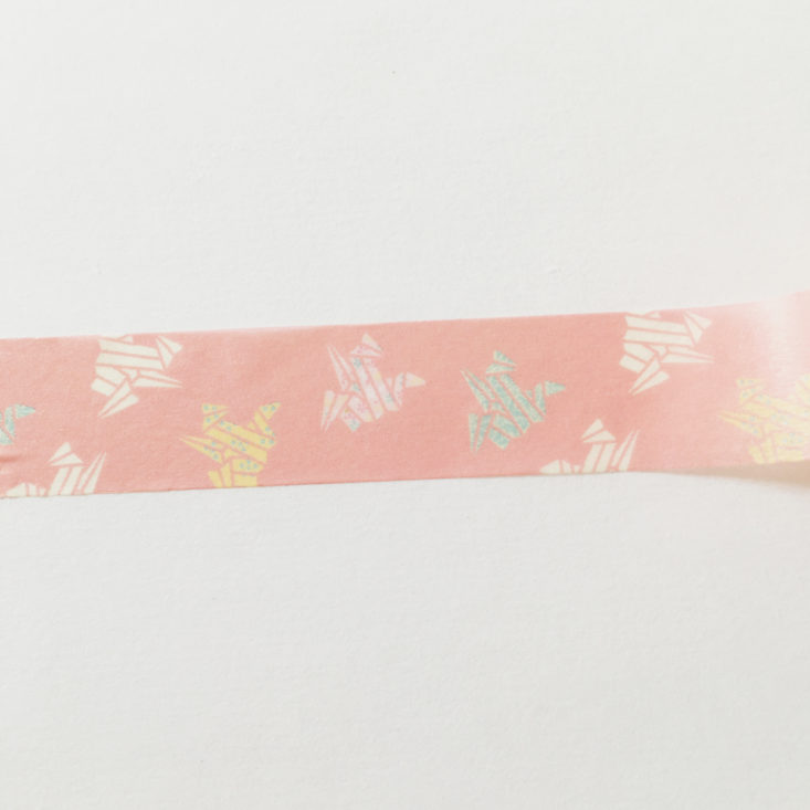 Paper Cranes from Stationery in Sticky Kit Washi Tape