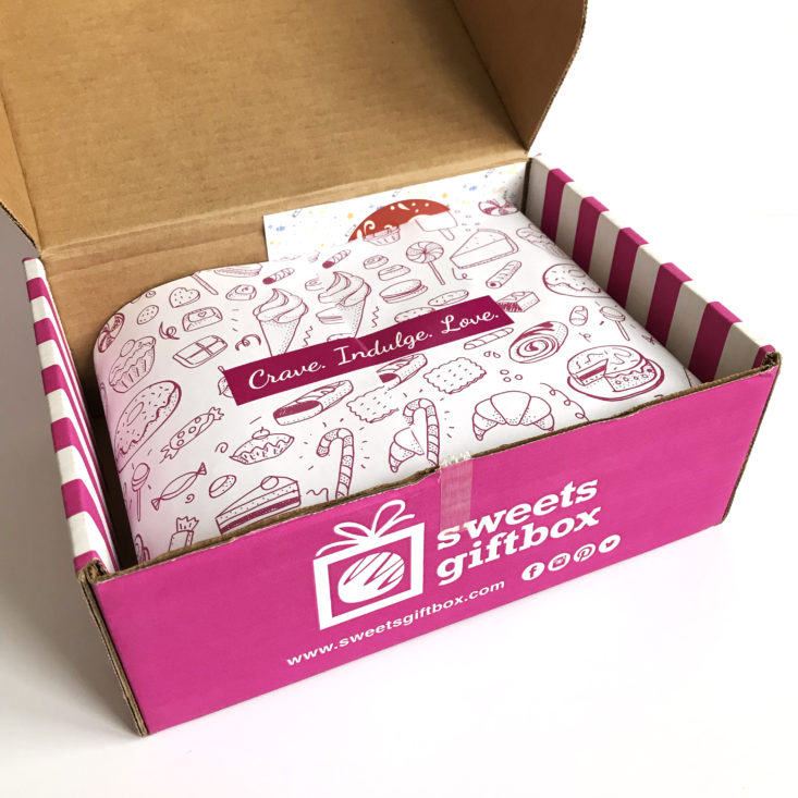 Sweets GiftBox December 2017 - Box Open