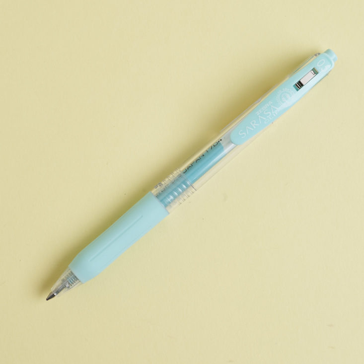 Zebra Sarasa Clip Milk Blue Gel Pen