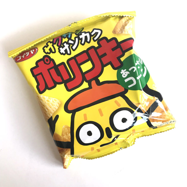 TokyoTreat Box January 2018 - Porinki Corn Snacks