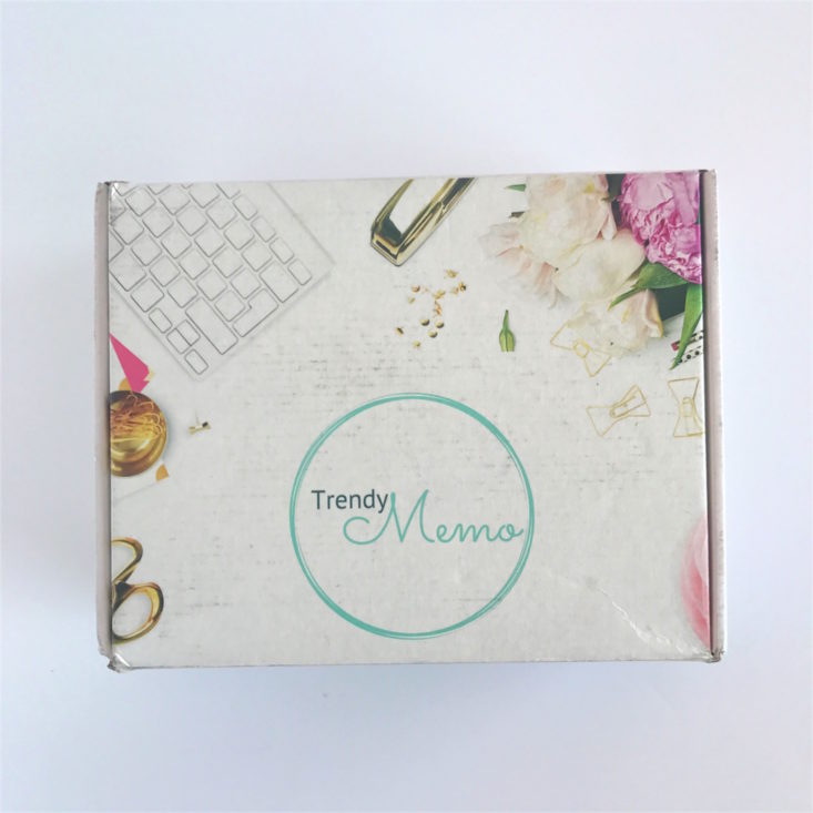 Trendy Memo January 2018 box closed