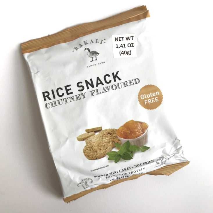 Try The World South Africa Box January 2018 - Rice Snack