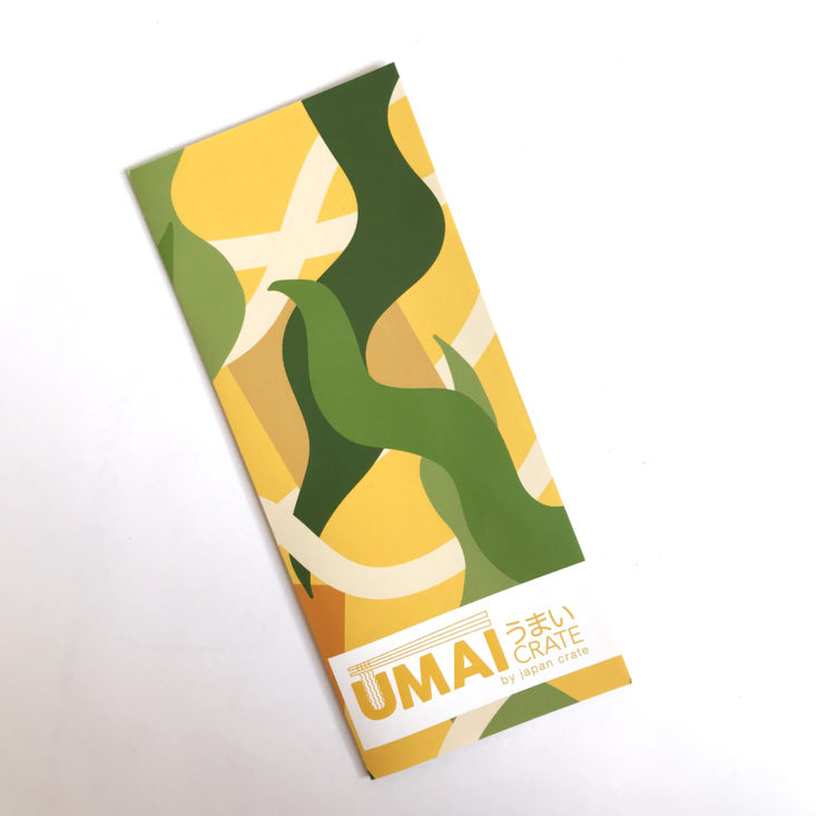 Umai Crate Box - January 2018 - Monthly Booklet