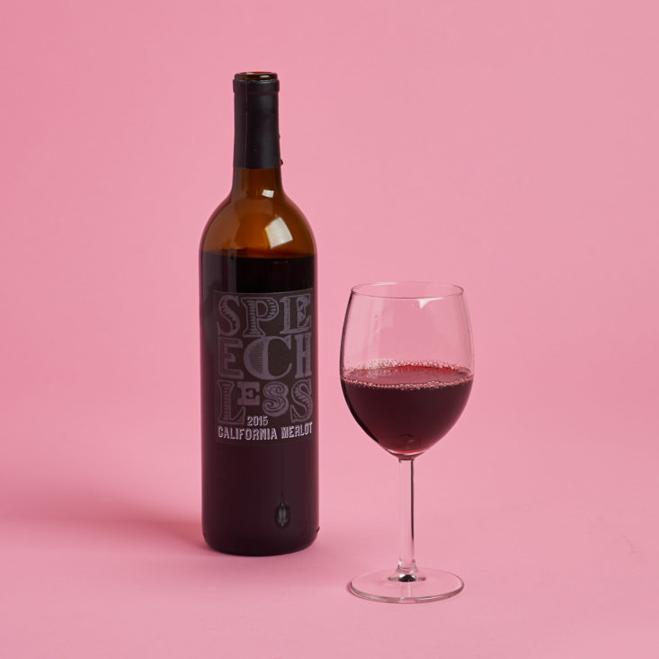 speechless red wine