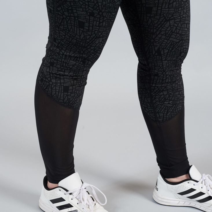 dark leggings with pattern